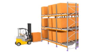 Estanterías Push Back Sogacsa